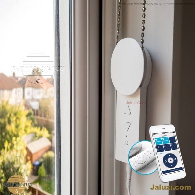 redüktörlü zincirli ahşap jaluzi perde jumbo ölçü büyük zincirli istem jaluzi perde buton chain operated wood blinds Turkey motorlu demirzincirli (12)