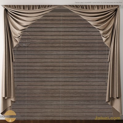 drape perde kumaş perde ahşap jaluzi perde kanat yan kenar perdeler italyan drape tül fon saten kadife süsleme (29)