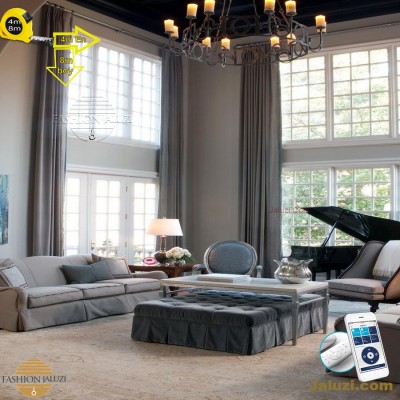 geniş enli ahşap lauzi 4m 5m 6m yüksek boy wide extra large wood blinds motorlu dev jumbo çok yüksek çok geniş boy (2)