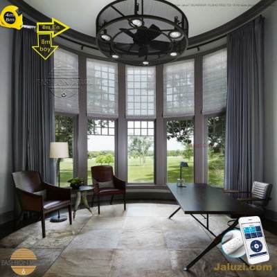 geniş enli ahşap lauzi 4m 5m 6m yüksek boy wide extra large wood blinds motorlu dev jumbo çok yüksek çok geniş boy (22)