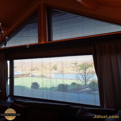 jaluzi perde eğimli meyilli üçgen yamuk şekilsiz alttan eğik formsuz üstten açılı açı shaped venetian blinds ahşap jaluzi perde (34)