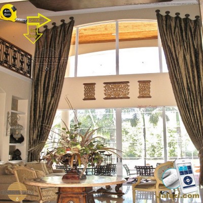 geniş enli ahşap lauzi 4m 5m 6m yüksek boy wide extra large wood blinds motorlu dev jumbo çok yüksek çok geniş boy (27)