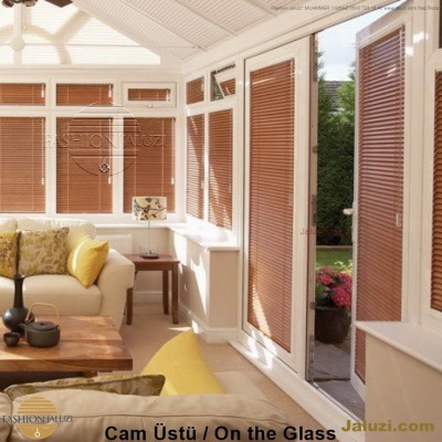 cam üstü jaluzi perde pencere pimapen üstünde üzerine sabitli ipli zıgıl zıgıllı zigil ipli zincirli düğmeli motorlu 25mm 50mm ahşap metal alüminyum jaluzi pvc pencere (32)