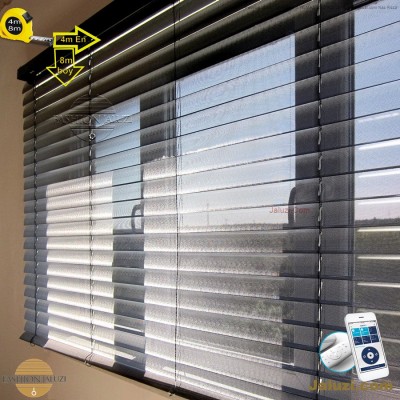geniş enli ahşap lauzi 4m 5m 6m yüksek boy wide extra large wood blinds motorlu dev jumbo çok yüksek çok geniş boy (25)