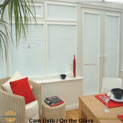 cam üstü jaluzi perde pencere pimapen üstünde üzerine sabitli ipli zıgıl zıgıllı zigil ipli zincirli düğmeli motorlu 25mm 50mm ahşap metal alüminyum jaluzi pvc pencere (27)