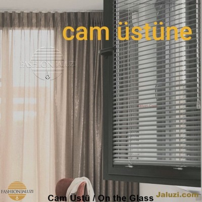 cam üstü jaluzi perde pencere pimapen üstünde üzerine sabitli ipli zıgıl zıgıllı zigil ipli zincirli düğmeli motorlu 25mm 50mm ahşap metal alüminyum jaluzi pvc pencere (6)