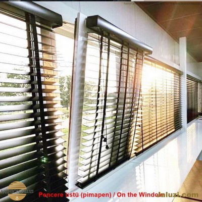 cam üstü jaluzi perde pencere pimapen üstünde üzerine sabitli ipli zıgıl zıgıllı zigil ipli zincirli düğmeli motorlu 25mm 50mm ahşap metal alüminyum jaluzi pvc pencere (25)