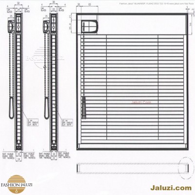 redüktörlü zincirli ahşap jaluzi perde jumbo ölçü büyük zincirli istem jaluzi perde buton chain operated wood blinds Turkey motorlu demirzincirli (9)