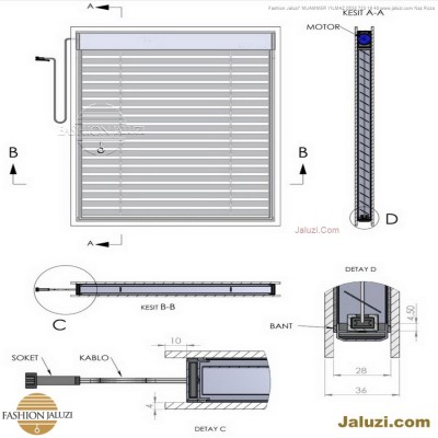 redüktörlü zincirli ahşap jaluzi perde jumbo ölçü büyük zincirli istem jaluzi perde buton chain operated wood blinds Turkey motorlu demirzincirli (6)