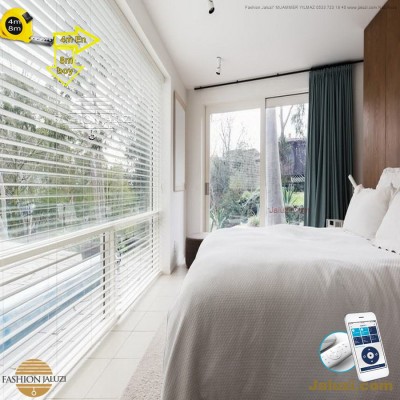 geniş enli ahşap lauzi 4m 5m 6m yüksek boy wide extra large wood blinds motorlu dev jumbo çok yüksek çok geniş boy (57)