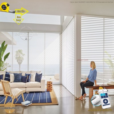 geniş enli ahşap lauzi 4m 5m 6m yüksek boy wide extra large wood blinds motorlu dev jumbo çok yüksek çok geniş boy (26)