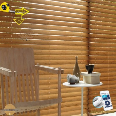 geniş enli ahşap lauzi 4m 5m 6m yüksek boy wide extra large wood blinds motorlu dev jumbo çok yüksek çok geniş boy (29)