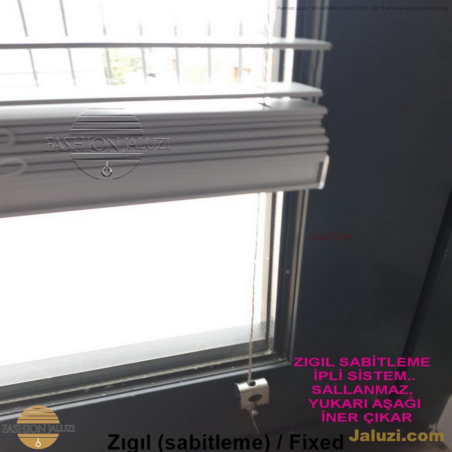 cam üstü jaluzi perde pencere pimapen üstünde üzerine sabitli ipli zıgıl zıgıllı zigil ipli zincirli düğmeli motorlu 25mm 50mm ahşap metal alüminyum jaluzi pvc pencere (20)